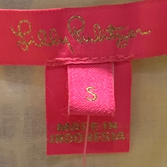 Authentic Lilly Pulitzer Small Scalloped Lace Top. - Picture 6 of 8